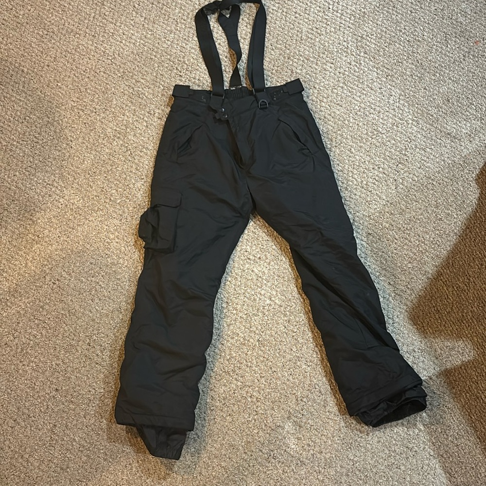 Men’s size XL black snow pants